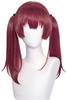 Cosplay Wig with Net and Comb for Perfect for Events and Halloween Heat-Resistant Disguise, (Houshou Marine)