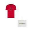 EMPORIO ARMANI Year Of The Rabbit SS23 Regular T Shirt Men's Red 3R1TBL-1JUVZ-0357