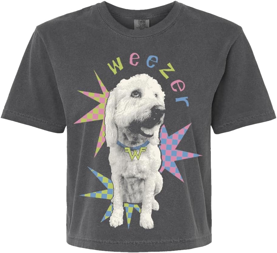 Weezer Womens Weezer Margo Boxy Crop Tee Unisex T-Shirt M
