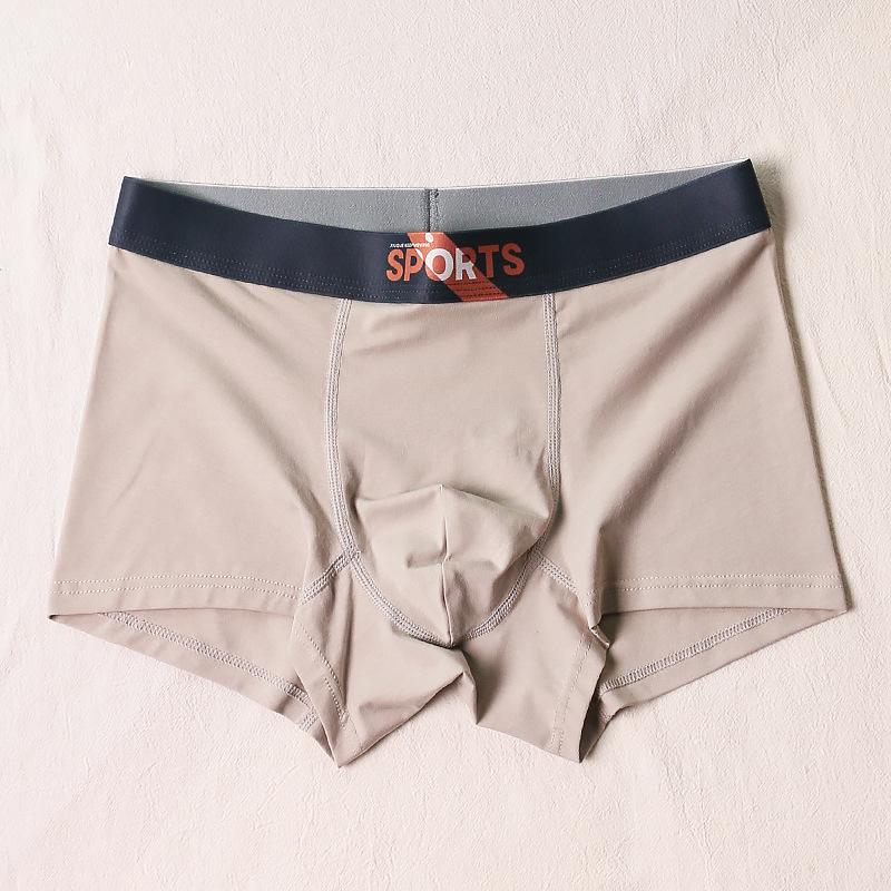 Herren Baumwoll-Boxershorts Herren-Slips Unterhosen Boxershorts Hochelastische Boxer Atmungsaktiv Weich Sexy Bequem Unterwäsche