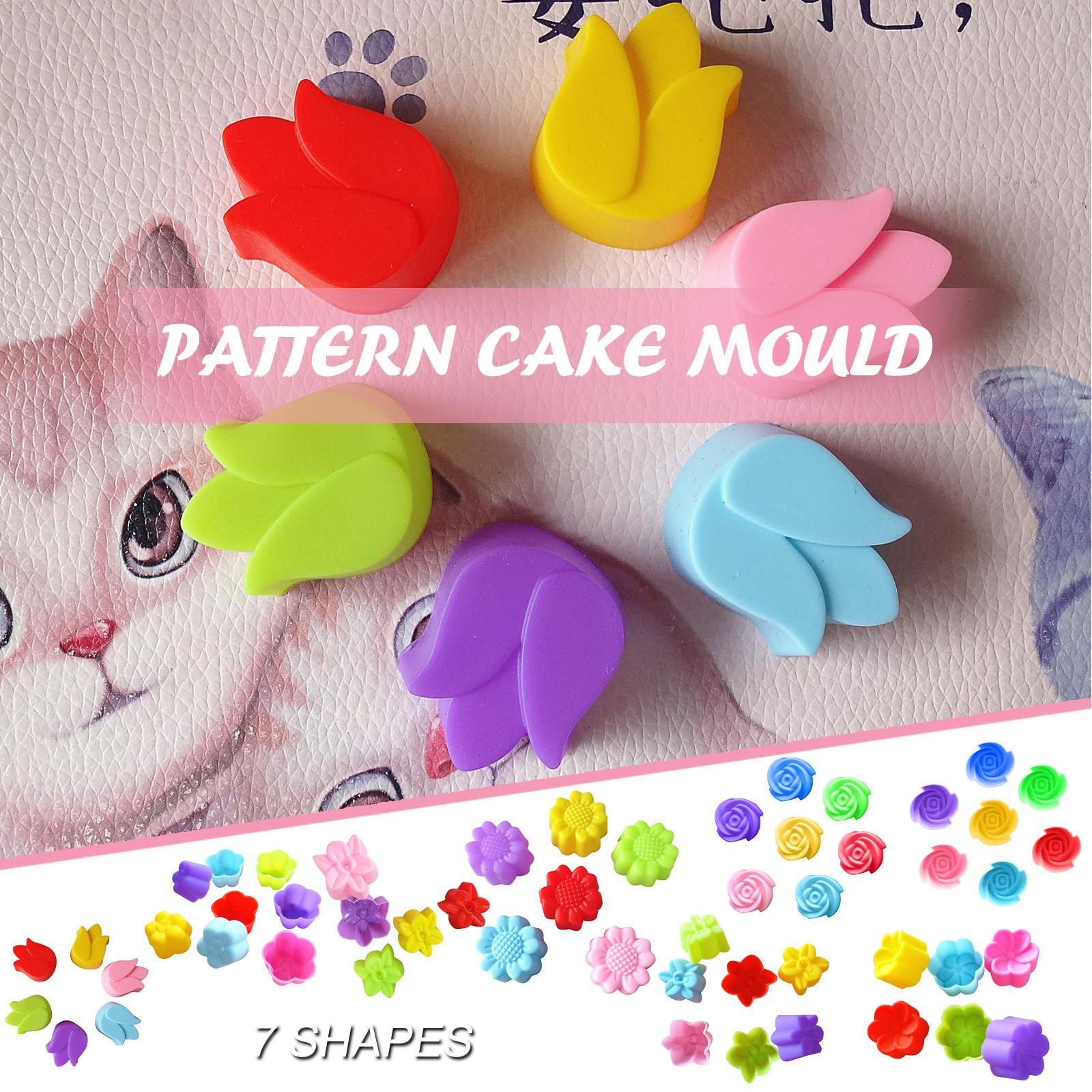 

Силикон Plumeria 3 см, желейный пудинг, случайный цвет