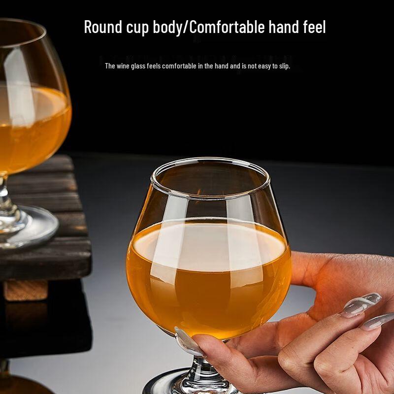 Jiakangming European Style Whisky and Brandy Glasses