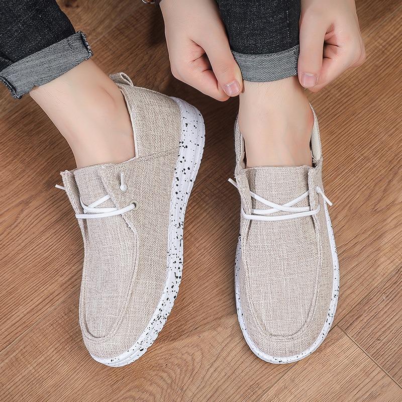 

Autumn new men s shoes fashion casual shoes low-top men s cloth shoes board shoes trendy sports single shoes 41