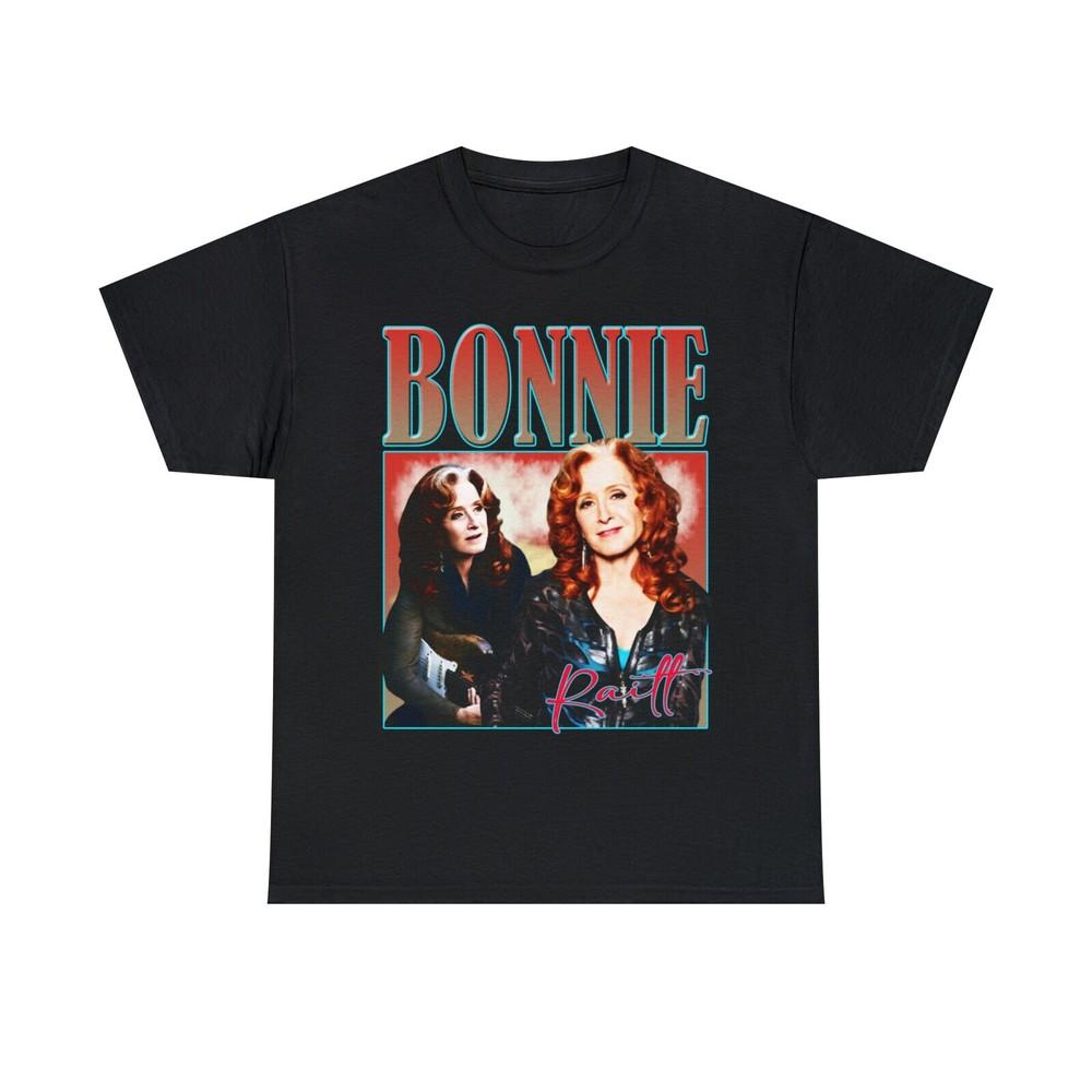 Bonnie Raitt Shirt Bonnie Raitt Tee Bonnie Raitt classic unisex tshirt Best Unisex T-Shirt XXXXL