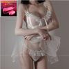Sexy lingerie pajamas sexy ladies couple uniform seduction pure open suit black lingerie