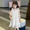 Tutu Elephant Girls' 2025 Summer Bow Princess Dress