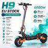 Trotinetă electrică H9 3000W*2 Motor Dublu 60V30AH Roți Off-Road de 11 Inch Viteză Maximă 80KM/H Trotinetă Electrică Pliabilă