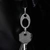 2pcs Detachable Open Screw Buckles Leather Craft Shackles Straps Belt Carabiner for Daily Use and Outdoor Excursions
