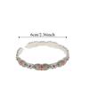 Traditional Chinese Bracelets Classic Open Hand Bracelet Elegant Flower Bangle  Party