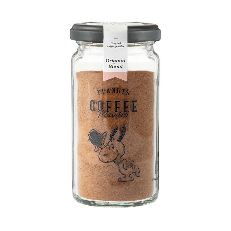 Snoopy Coffee Original Blend PEANUTS Fruity Best Powdered Pairing with Powder, 45g, [Featuring Friends] [Refreshing Flavor] [The Coffee] [Perfect