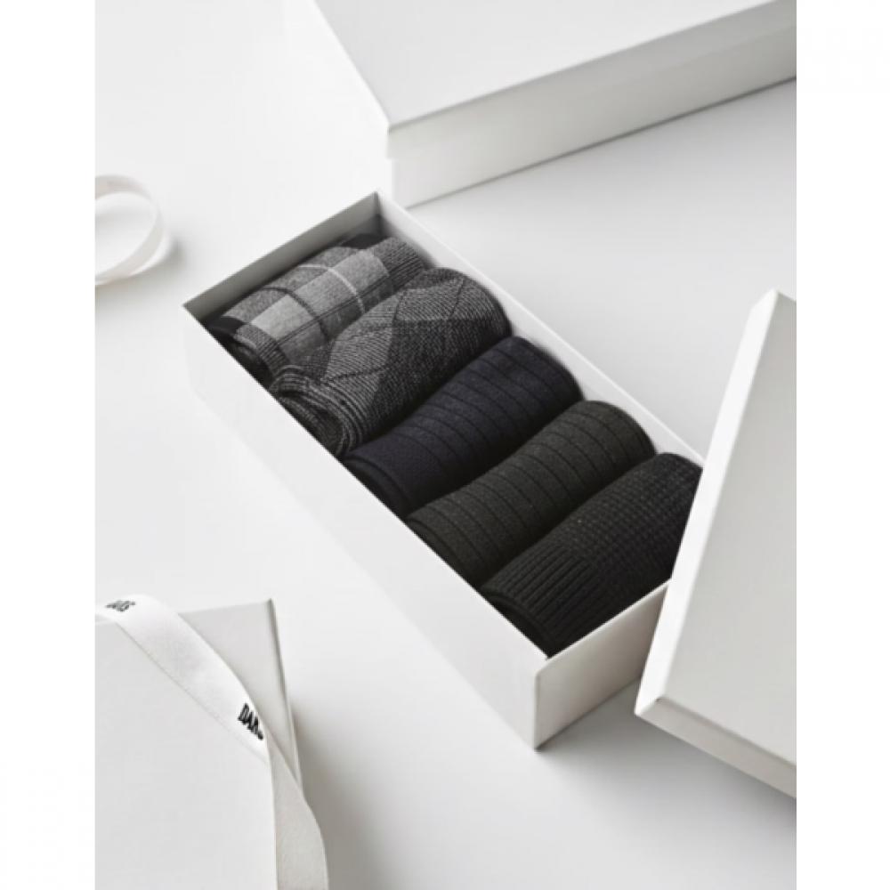 DakS Men S Mixed Crew SockS Set Grey dcSS6f551g2 Single option