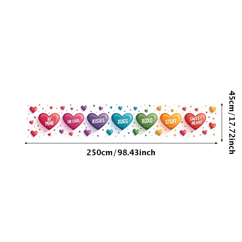 

Love heart Wedding Romantic Colorful Photo prop Party Decoration for Outdoor