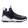 Li-Ning Durable Breathable Mid-Top Basketball Shoes Men Sneakers Black Purple ABAP093-2