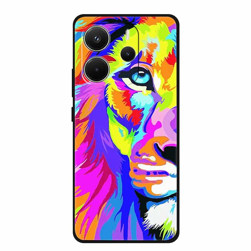 Für Xiaomi Redmi Note 14 4G Global Hülle Luxus TPU Weiches Silikon Cover Handyhüllen für 24117RN76G Schutz Neu Bumper Funda