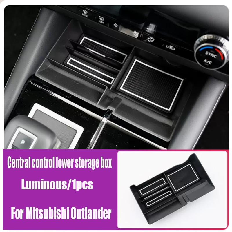 For Mitsubishi Outlander  Storage Box Interior Modification Armrest Box Storage Box