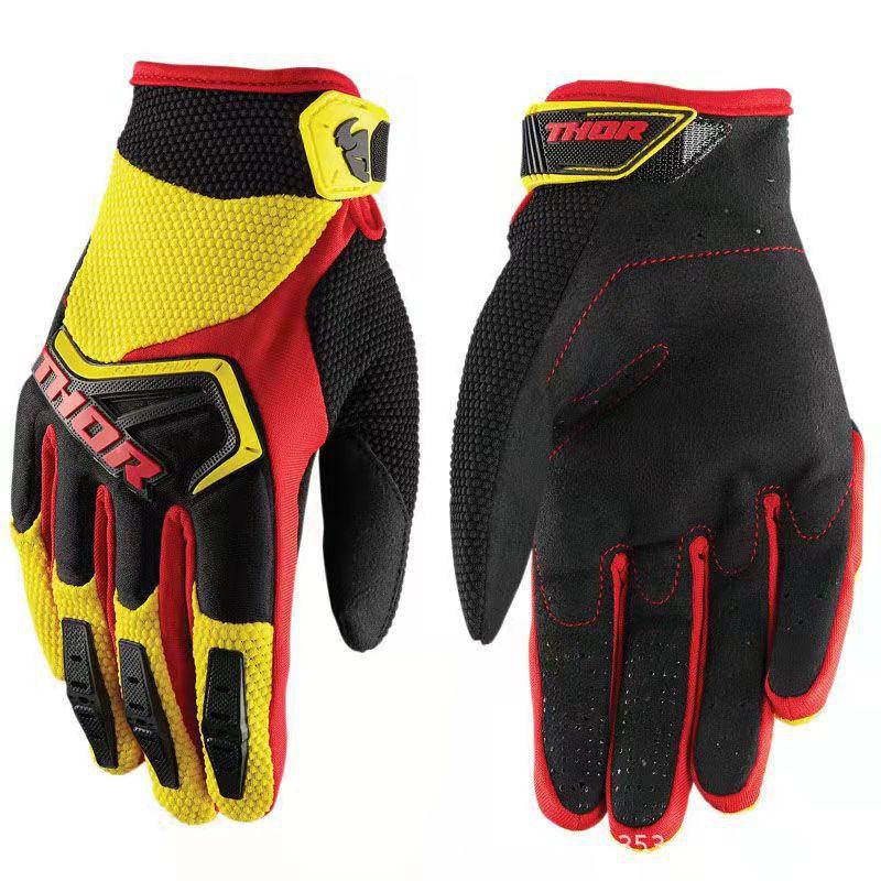 Off-road motorcycle bicycle breathable and comfortable competition riding equipment M жёлтый