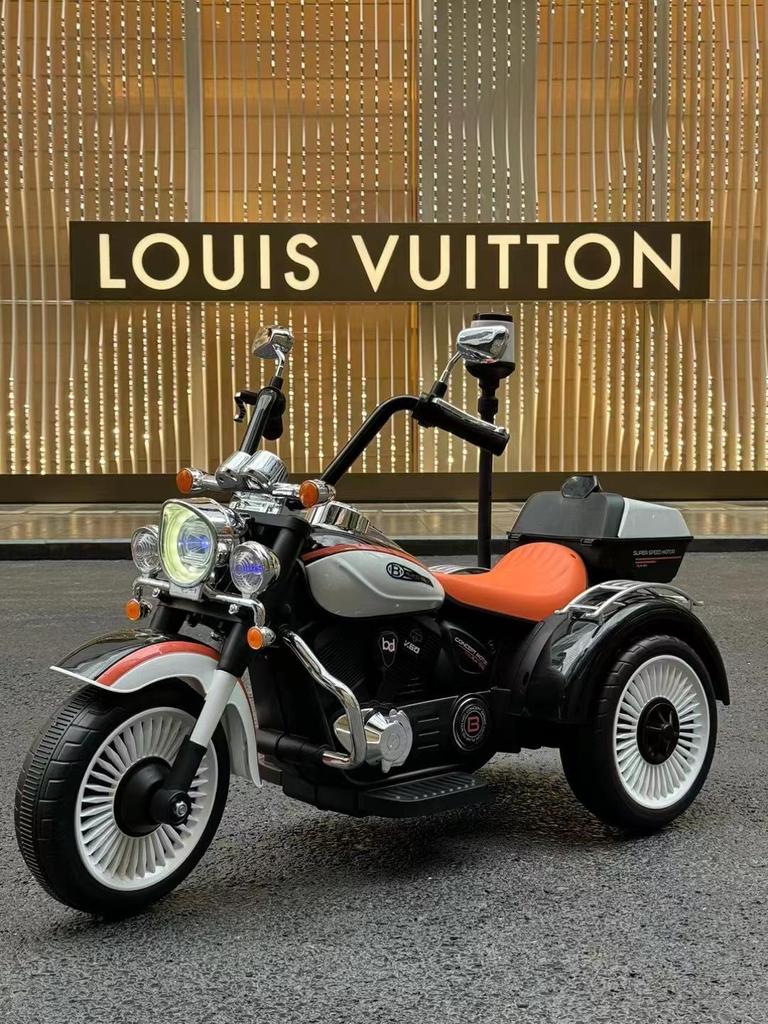 Beiduoqi Dětská elektrická motorka ve stylu Harley