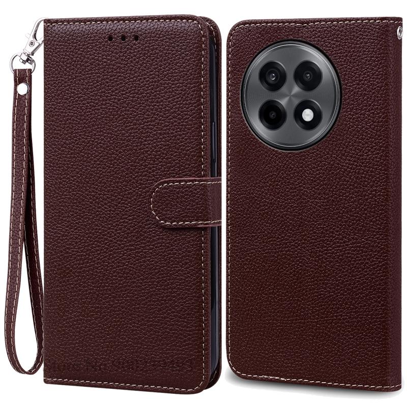 Etui portfelowe ze skóry z klapką dla Oneplus 13R dla One Plus Oneplus 13R etui książkowe pokrowiec na telefon Coque Fundas