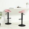 Day and Night - Day and Night Kitchen Stools 2 Units Pink Velvet