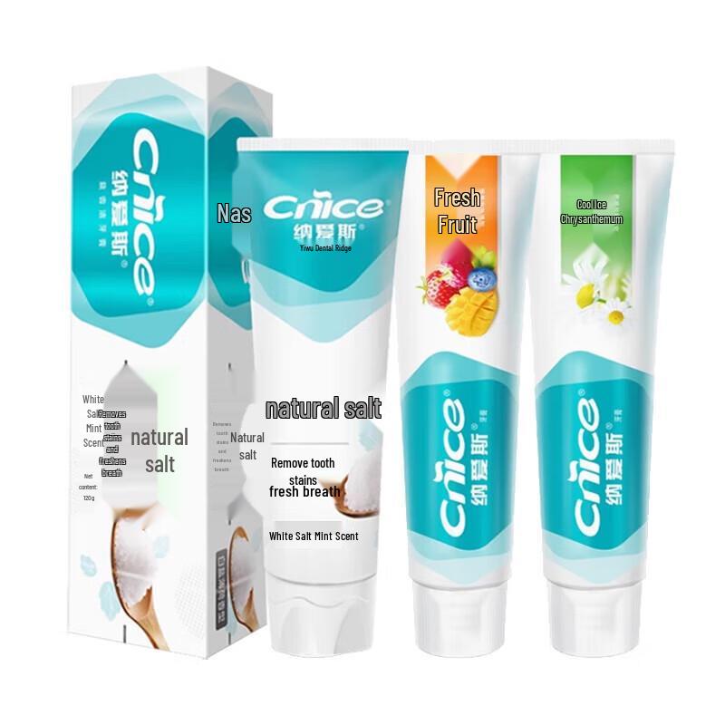 Nice Fresh Fruit & Cool Chrysanthemum Toothpaste Twin Pack