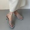 Women's Shoes, Summer New Open-toed Bag Head Woven Hollow Sandals