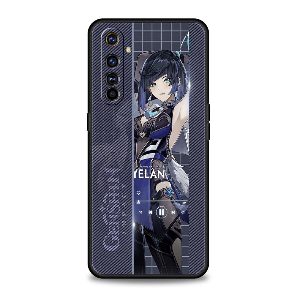

Genshin Impact Game Role для Realme 11 10 9 8 5G 7 6 GT2 Pro Plus C21 C11 C25 C35 Мягкий чехол для Realme GT Neo 2 3 3T чехол для телефона Realme 9 Pro