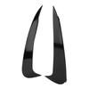 2PCS Car Rear Bumper Side Fins Black Replacement for Mercedes Benz C Coupe C205 2015+