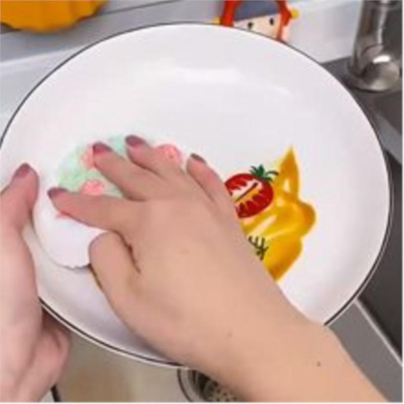 Dishwashing Sponge Strong Water Absorption Natural Wood Pulp Sponge Cleaning Oil, Cleaning Special Sponge Kitchen Cleaning Tool