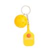 Detachable Fitness Series Pendant with Buckle Pickleball Key Holder  Bag Charm