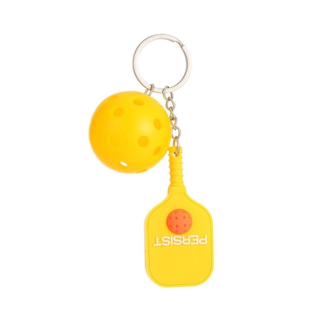 Detachable Fitness Series Pendant with Buckle Pickleball Key Holder  Bag Charm