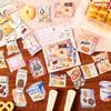 Soft Painting Retro Sticker Pack: Healing Style Journaling & DIY Children's Stickers