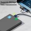 Right Angle USB Adapter USB To Type C Adapter With Anti-Lost Lanyard Cell Phone Connector For Home Offices Tablets Desktops