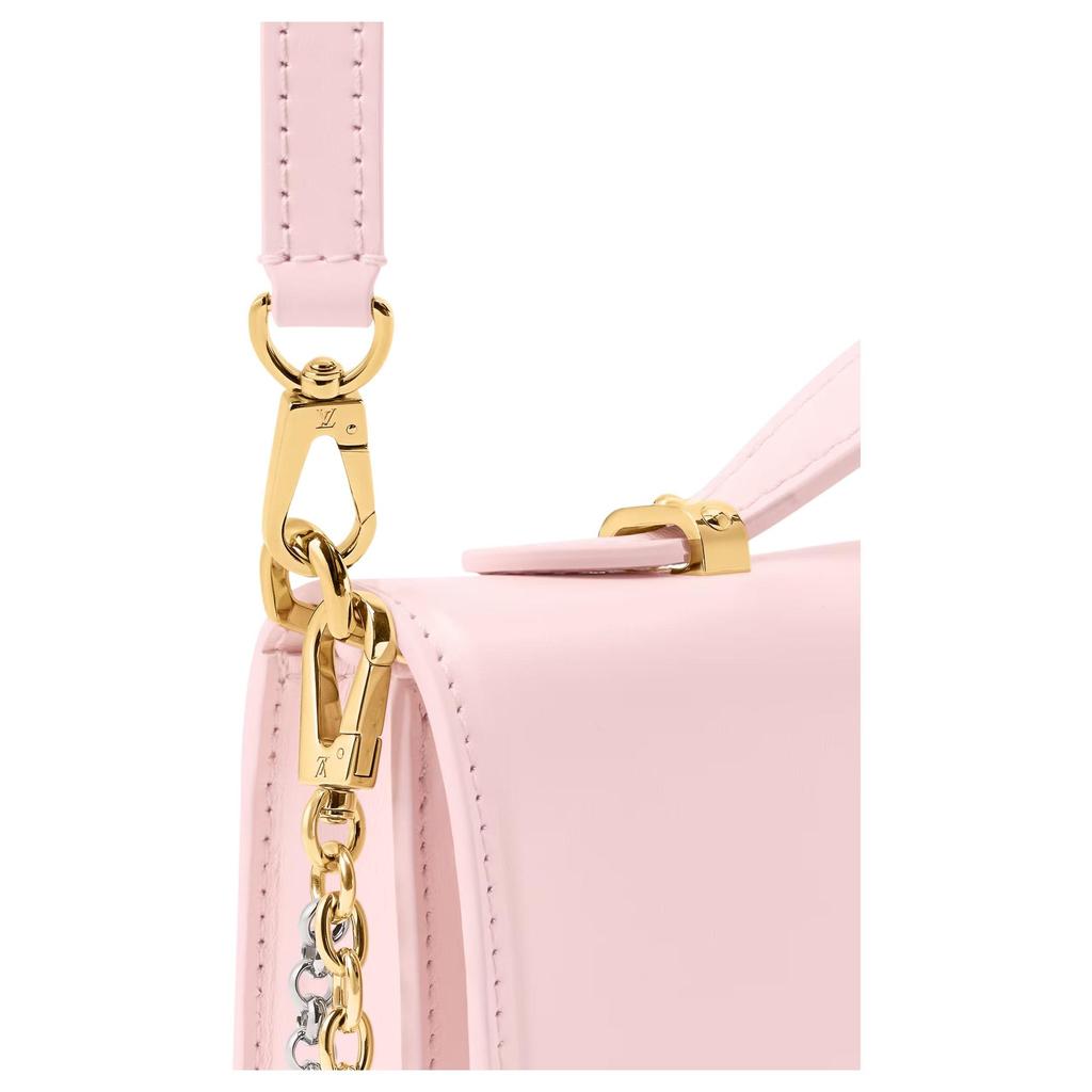 Louis Vuitton Cow Leather Shoulder Bag, Crossbody Bag, Handbag Women's Pink M28130