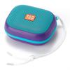 Portable Waterproof Bluetooth Speaker with Subwoofer, TWS Pairing & Lanyard