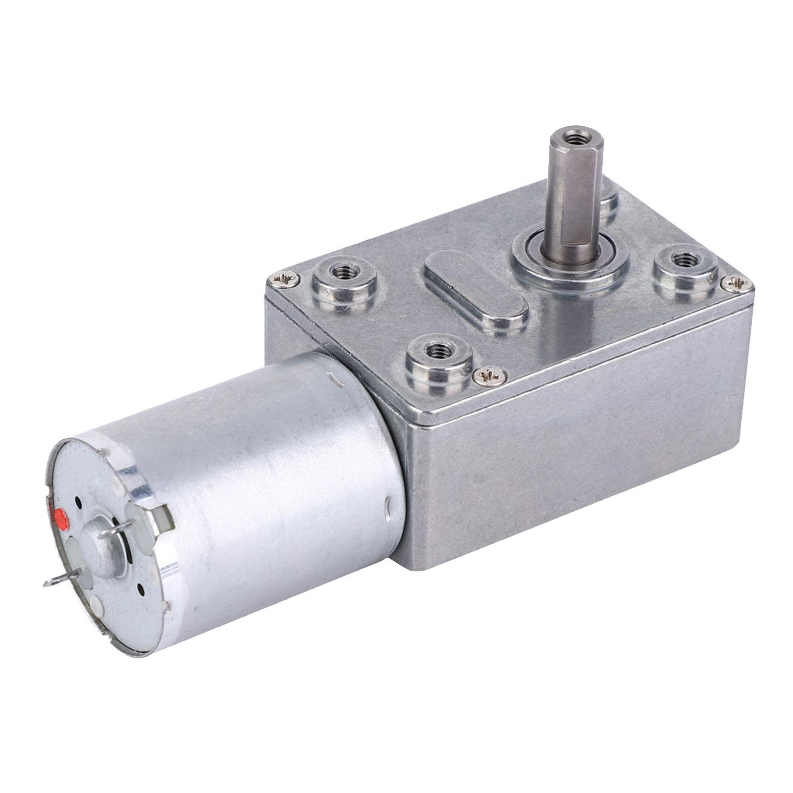 

Micro Type DC Speed Reduction Motor Large Torsion Worm Gear Motor 6V(5RPM)