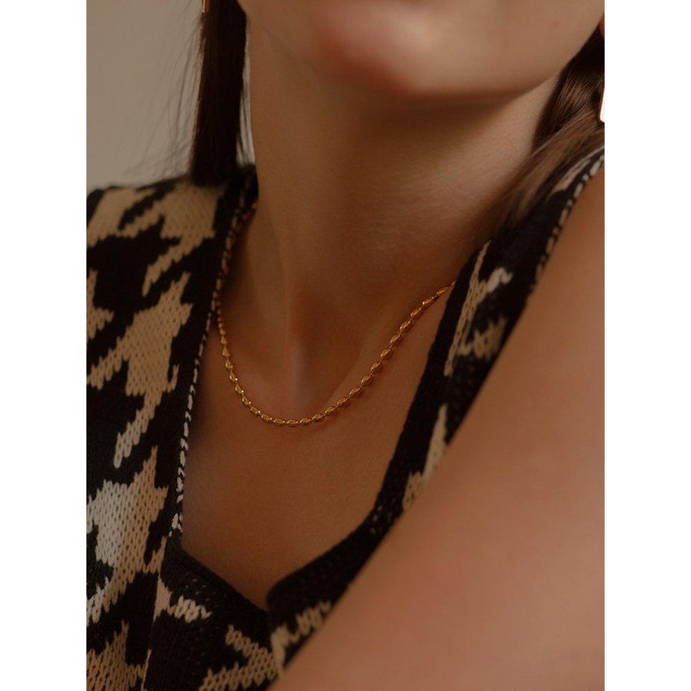 Oval Ball Chain Medium Necklace