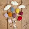 Newborn Knitted Macaron Balloon Photography Props