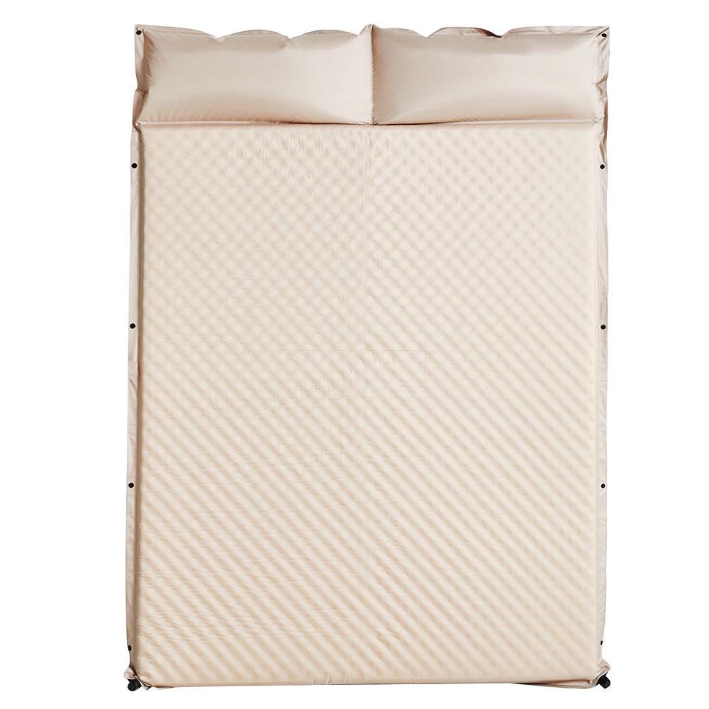 Polka Dot Automatic Inflatable Camping Mattress: Outdoor Air Bed & Picnic Mat