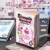 Yuxian Deco Korean-Style Sticker Book: Minimalist English Journal & Phone Decoration