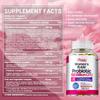 Pslalae Probiotic Enzyme Capsules, containing 34 strains, prebiotics, and digestive enzymes, support gut microbiota.