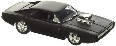 FAST FURIOUS DIECAST MINICAR 1970 DODGE CHARGER 124 & DOM'S R/T (MATTE BK) [Item]