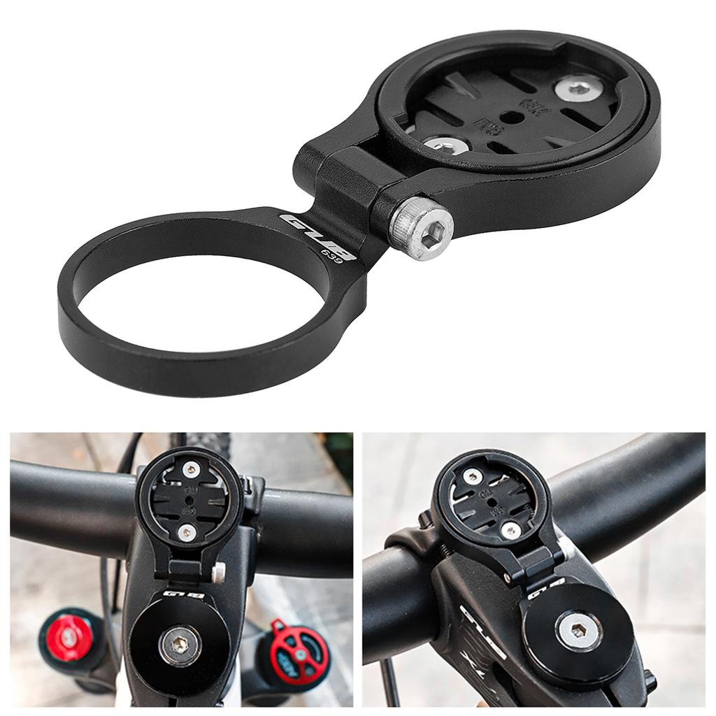 Bike Computer Stem Mount Adjustable Cycling Stem Mount Replacement for Garmin Wahoo Bryton Cateye