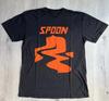 VTG Spoon Band Gift For Fans Heavy Cotton Black T Shirt S-5XL Unisex EN668 Unisex T-Shirt
