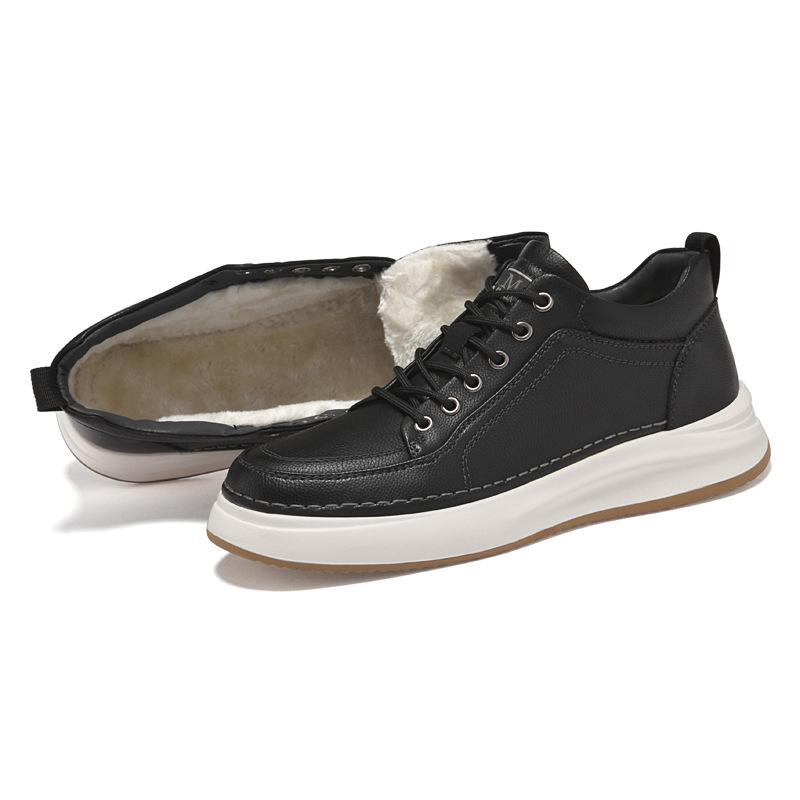 

Первый слой коровьей кожи маленькие белые туфли мужские весенне-осенние кожаные деловые кеды мужские полусапоги ретро кожаные туфли мужской костюм мужская обувь 44