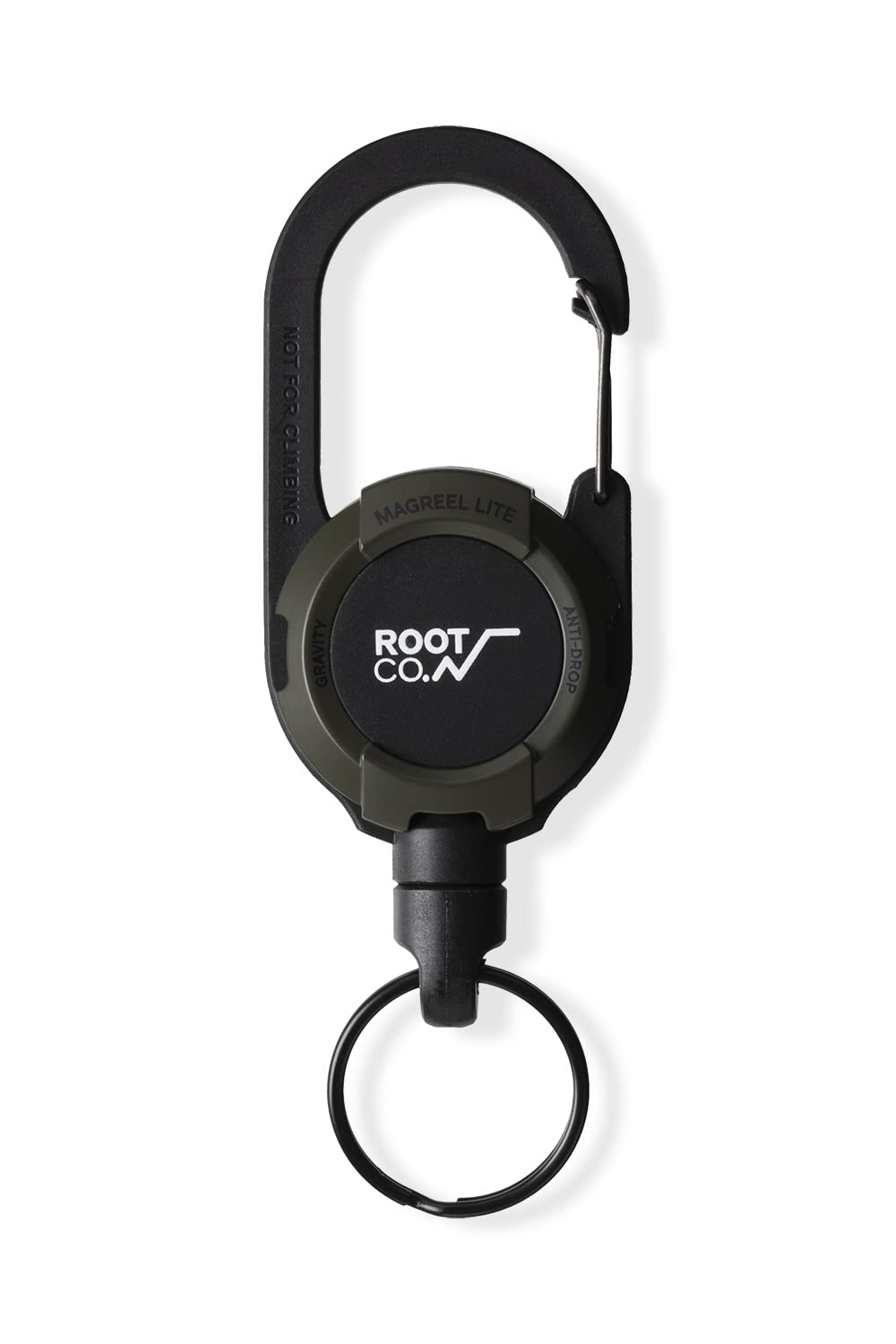 

[ROOT CO.] Карабиновая катушка со встроенным магнитом GRAVITY MAG REEL LITE (хакиматте)