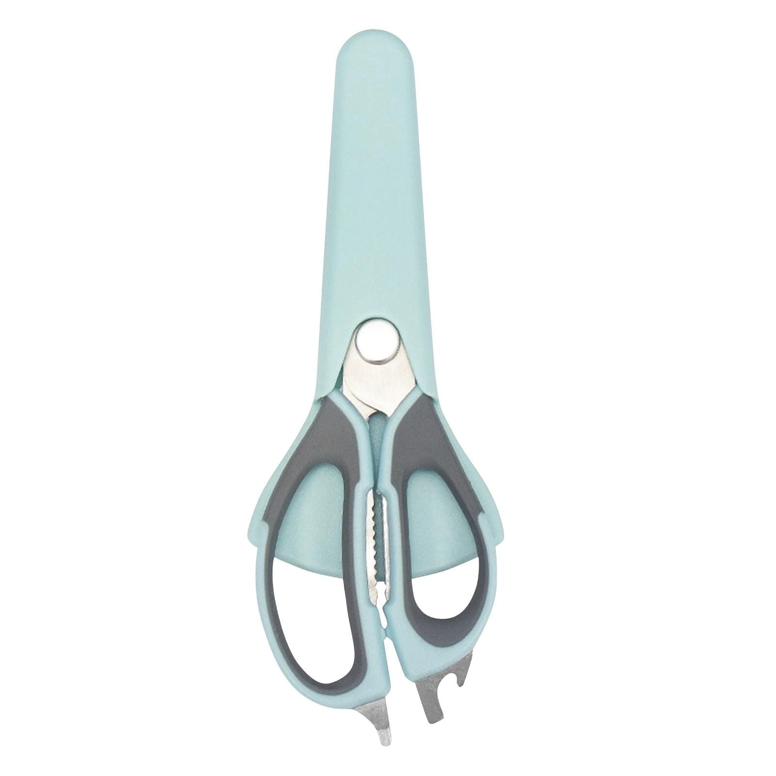 Multi Functional Kitchen Scissors Sharp Stainless Steel Kitchen Detachable Scissors One Size