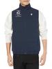 Golf Outer Vest Size M Men's (Limited Edition), Water-Repellent, Stretch, Windproof, HeatNavi, Golf, QGMWJK60AT, Navy,