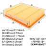 Car Engine Air Filter Cleaner Element 15908916 25313348 For Cadillac Escalade Chevrolet Avalanche Silverado Suburban Tahoe GMC