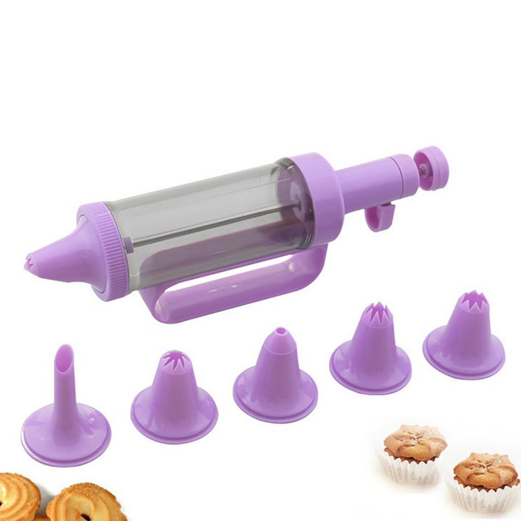 Buy Cookie Biscuit Making Maker Pump Press Machine Decor Kitchen Mold
