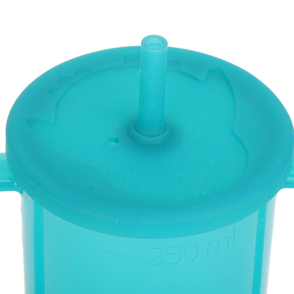 Rehabilitační hrnek nepropustný hrnek se slámkou proti udušení se 2 držadly pro těhotné ženy